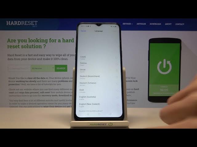 Video thumbnail for How to Change Language on REALME C3i – Set Up Device Language