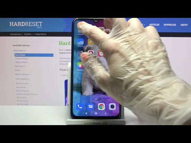 Video thumbnail for Where is XIAOMI Redmi Note 8 – Activate Location Mode