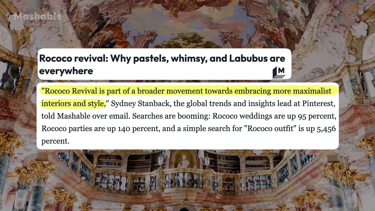 Video thumbnail for Rococo's 2025 revival, explained