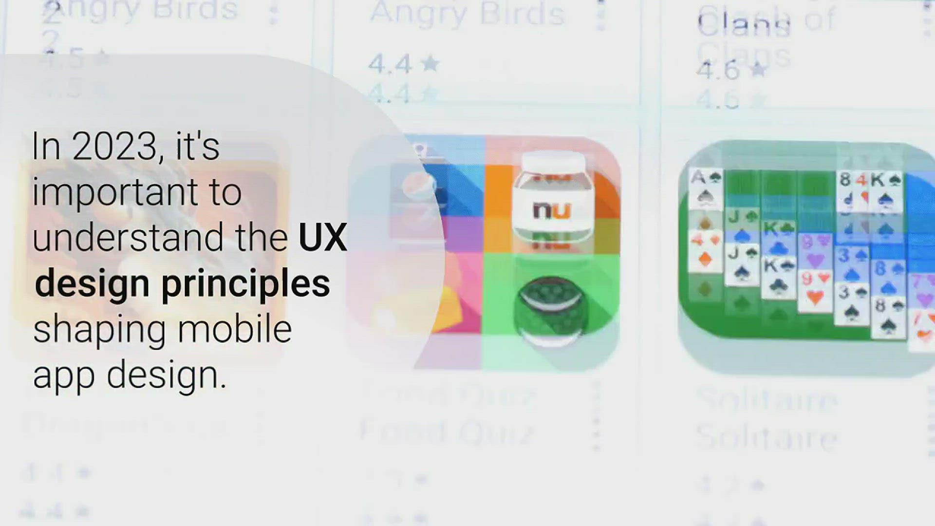 'Video thumbnail for UX Principles for Creating a Great App in 2023'