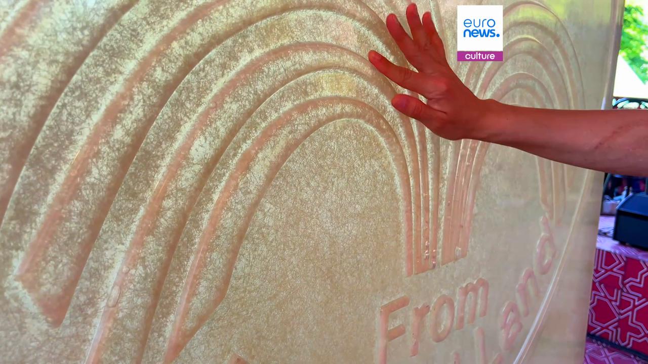 Video thumbnail for Inside Qatar’s Venice Biennale exhibition on hospitality, migration and belonging