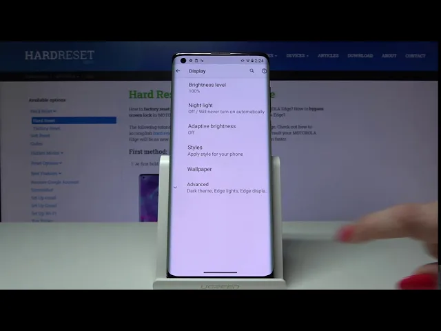 Video thumbnail for How to Change Display Refresh Rate on MOTOROLA Edge – Customize Refresh Rate