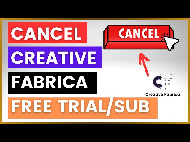 Video thumbnail for How To Cancel Your Creative Fabrica Subscription Or Free Trial? [in 2025]