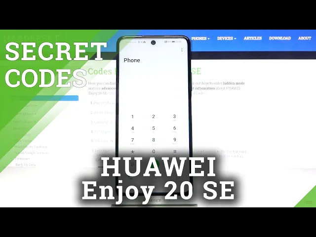 Video thumbnail for Secret Codes HUAWEI Enjoy 20 SE – Open Advanced & Hidden Modes