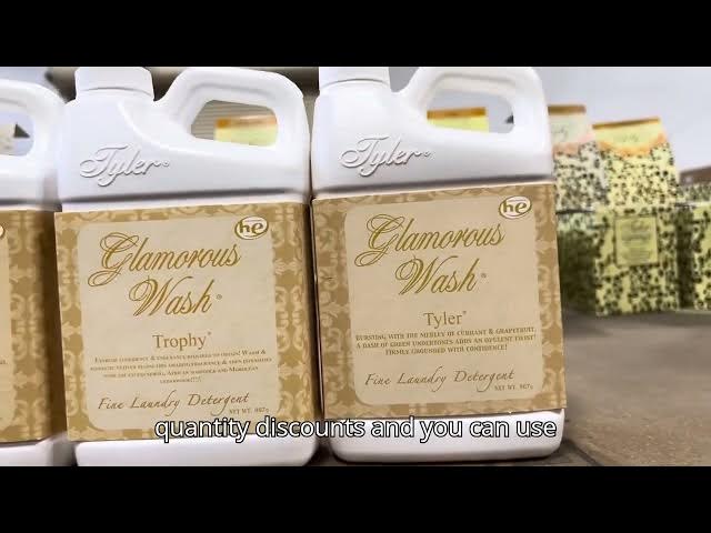 'Video thumbnail for Tyler Candle Glamorous Wash Laundry Detergent at FreeShippingAllOrders.com'