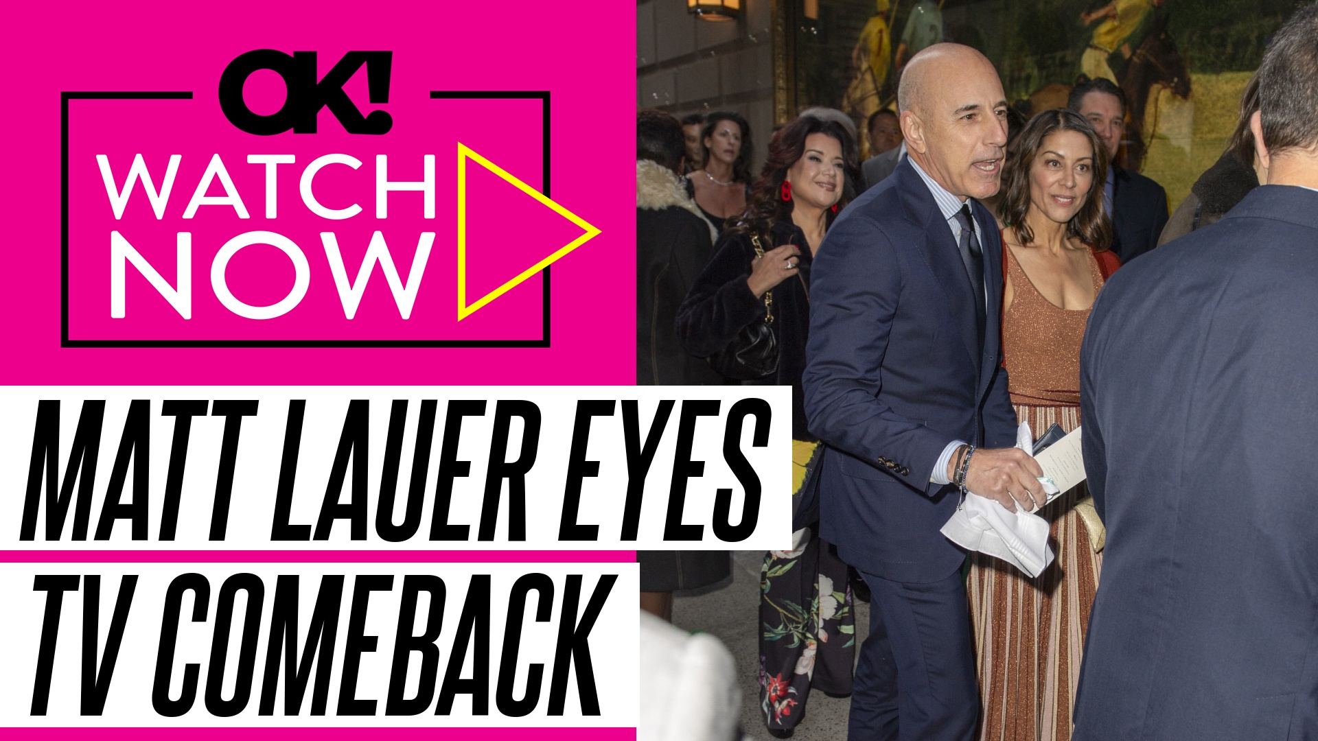 Video thumbnail for Matt Lauer Is 'Doing Well' 8 Years After 'Today' Firing as He Eyes TV Comeback