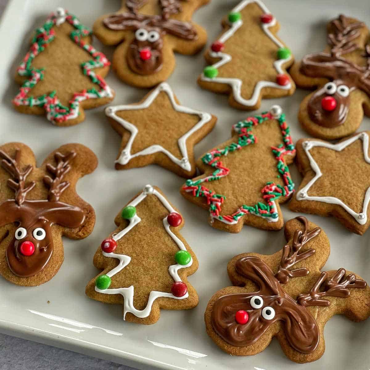 'Video thumbnail for Gingerbread Xmas Cookies Recipe '