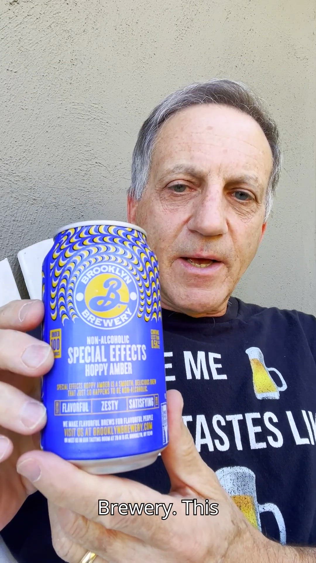 'Video thumbnail for Brooklyn Brewery Special Effects Hoppy Amber Non Alcoholic Beer Review'