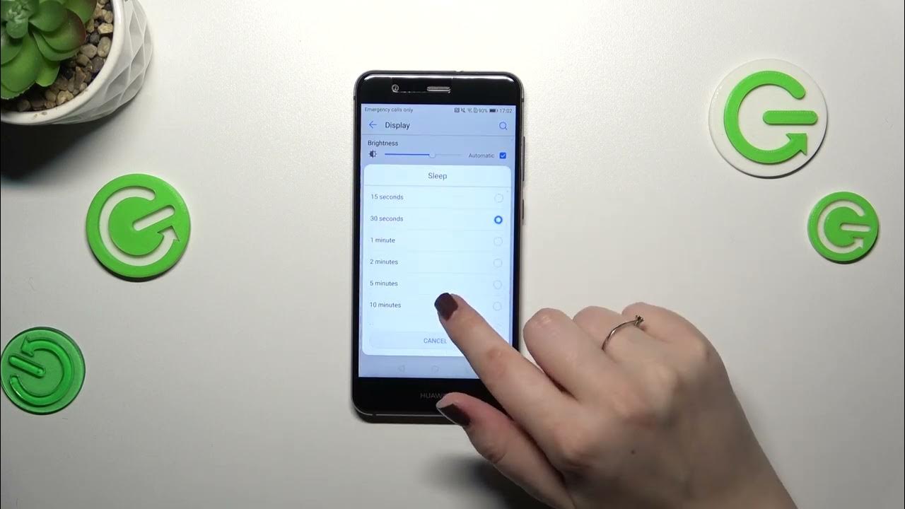 Video thumbnail for How to Change Screen Timeout on HUAWEI P10 Lite