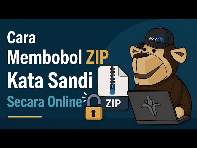 Video thumbnail for 📦 Cara Membobol Kata Sandi ZIP Online Gratis | Tanpa Instal Perangkat Lunak