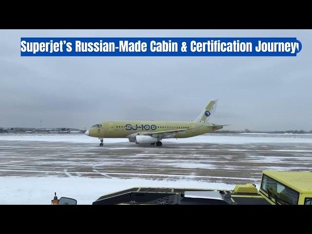 Video thumbnail for Yakovlev Director Alexander Dolotovsky on Superjet’s Future: Winglets, Cabins & More!