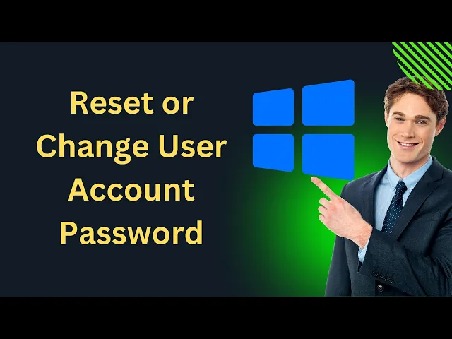 'Video thumbnail for How to Reset or Change User Account Password on Windows 10 using Command Prompt (CMD)?'