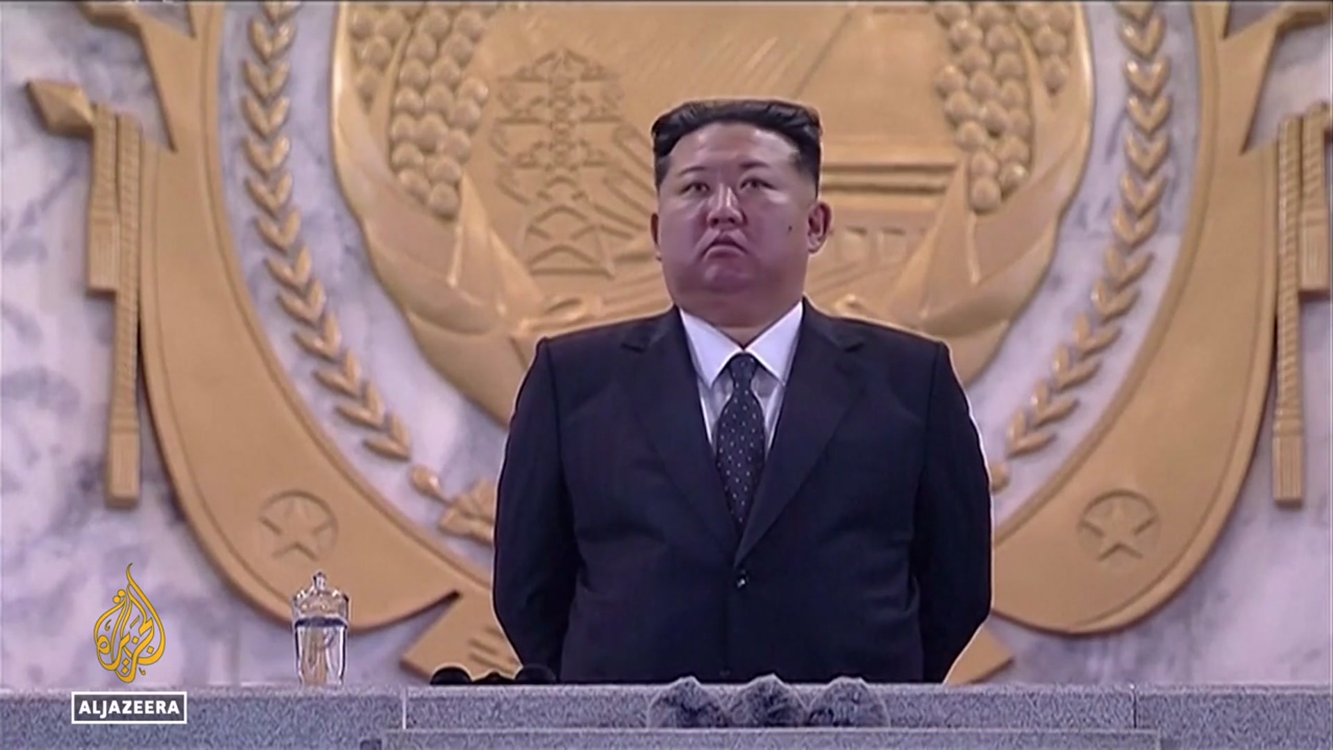 'Video thumbnail for North Korean weapons on display: Hwasong-20 ICBM rolled out at Pyongyang parade'