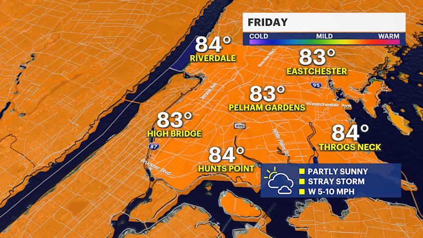 Video thumbnail for Storms simmer down overnight, cloudy and muggy conditions linger