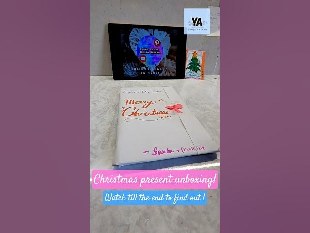 Video thumbnail for What did you get for Christmas? 🎁🎁 #christmas #artsupplies #healingtheinnerchild #artist #crafter