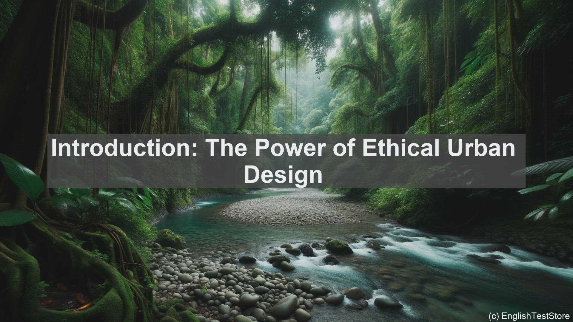 'Video thumbnail for Top 10 Sentences for Understanding Ethical Urban Design'