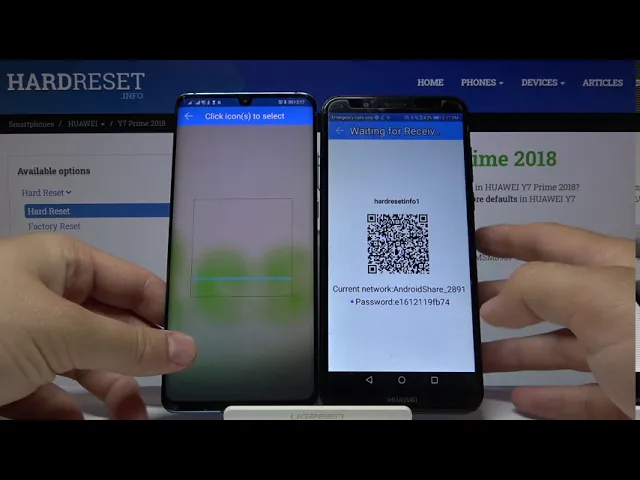 Video thumbnail for How to Transfer Data from HUAWEI Y7 Prime 2018 to Huawei phone – CLONEit App
