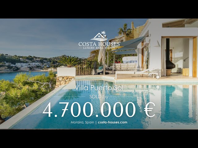 Video thumbnail for Tour de Villa PUERTO SOL en 1a Línea Mar | Vendida por 4.7 M€ en Moraira, Alicante | COSTA HOUSES ®