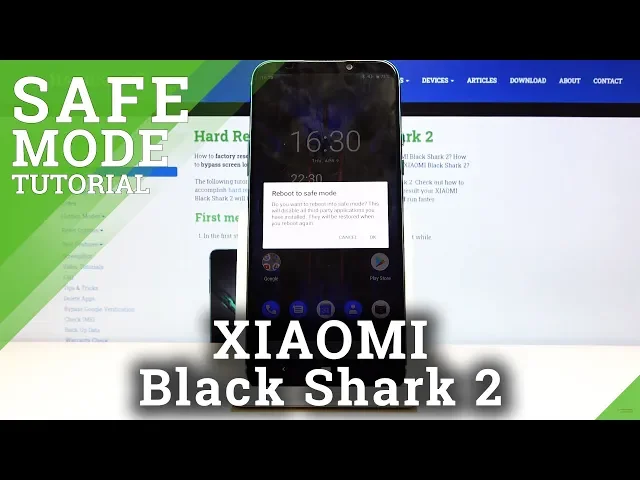 Video thumbnail for How to Boot Safe Mode Easily on Xiaomi Black Shark 2 –  Use Safe Mode