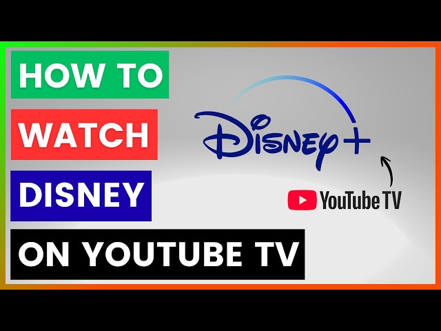 Video thumbnail for How To Watch Disney On YouTube TV? [in 2026]