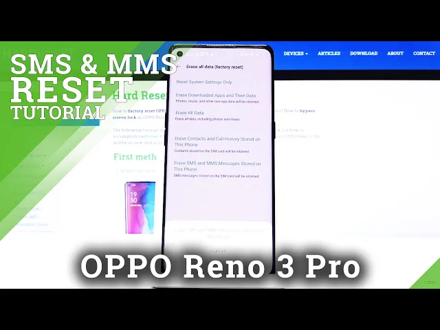 Video thumbnail for How to Remove SMS & MMS from OPPO Reno 3 Pro – Delete Messages