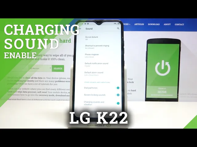 Video thumbnail for How to Enable Charging Sound on LG K22 – Turn On Charging Sound