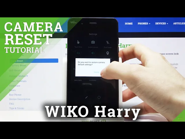 Video thumbnail for Camera App on WIKO Harry – Reset Camera Settings