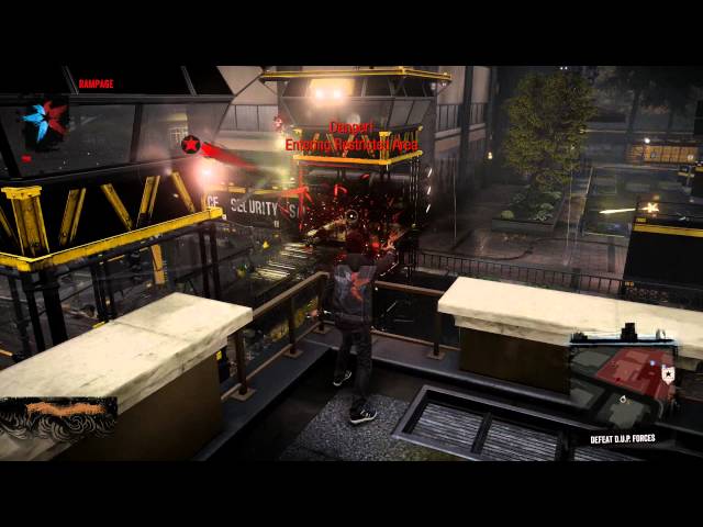 Video thumbnail for inFamous: Second Son - (Expert Mode) Welcome To Seattle: Queene Anne DUP Mobile Command Destroyed