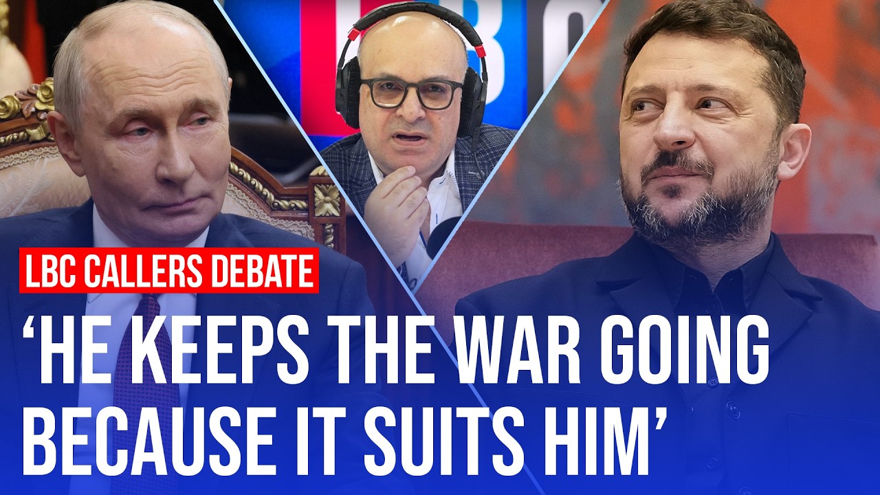 Video thumbnail for Is it time for Zelenskyy to go? | LBC callers react