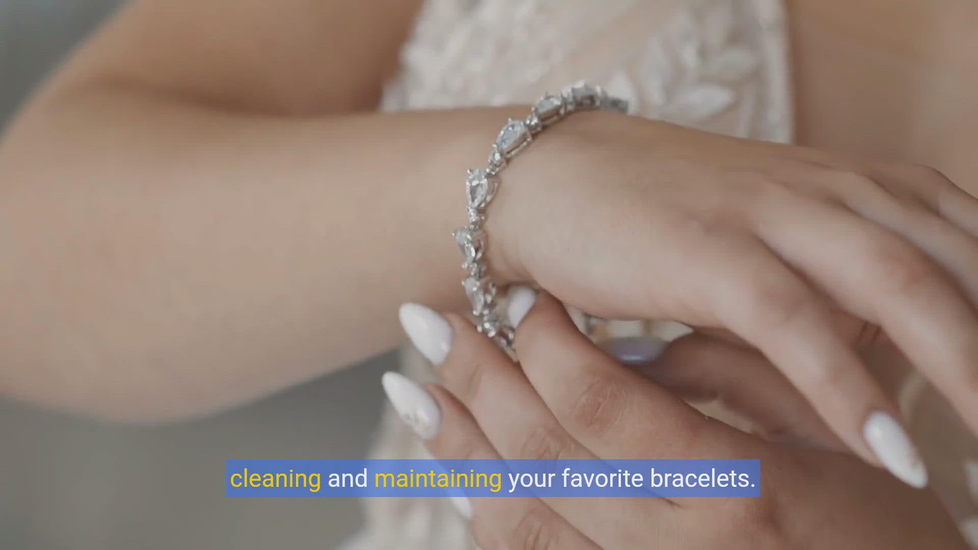 'Video thumbnail for Bracelet Care 101: Expert Tips for Cleaning and Maintaining Your Jewelry'