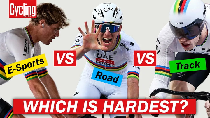 Video thumbnail for Which Cycling Discipline Is Hardest? Road Cycling vs Indoor Cycling vs MTB vs Track vs BMX