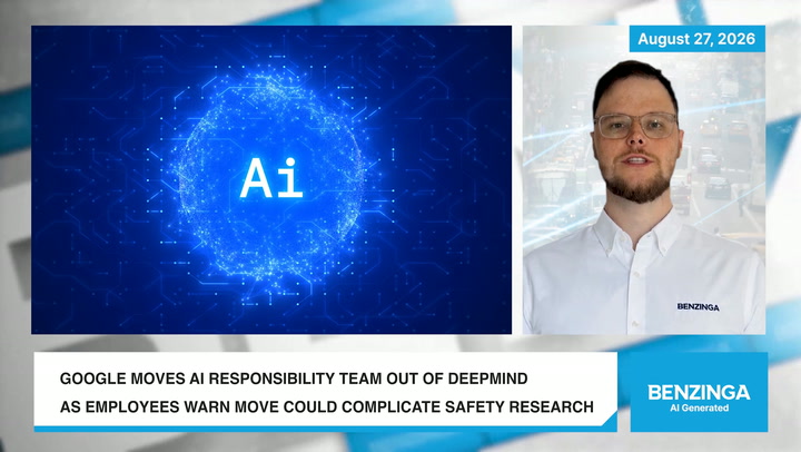 Video thumbnail for Google Shifts DeepMind Team