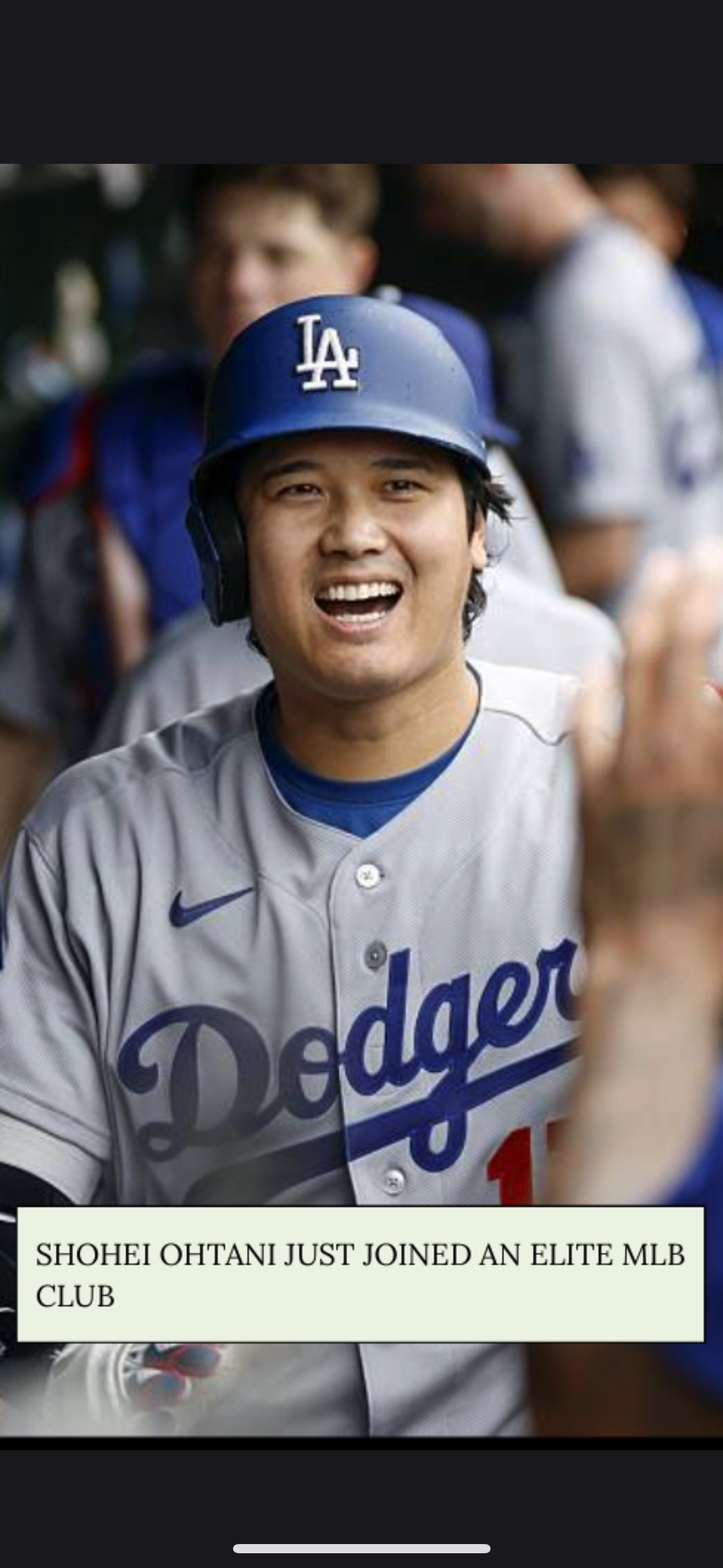 Video thumbnail for Shohei Ohtani Just Joined an Elite MLB Club