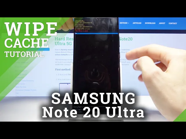 Video thumbnail for How to Wipe Cache Partition in SAMSUNG Galaxy Note 20 Ultra – Recovery Mode
