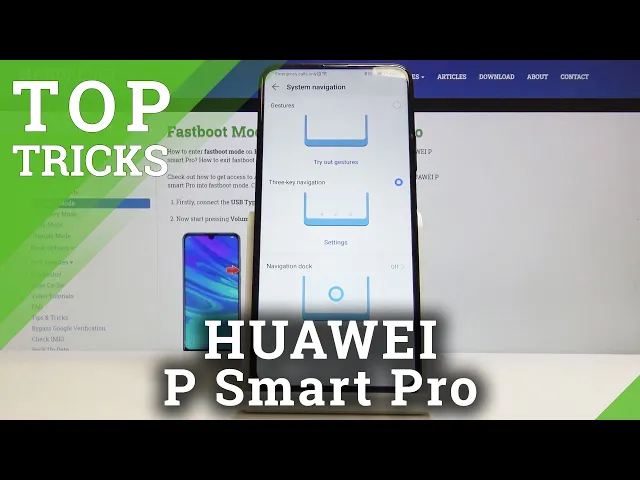Video thumbnail for Tips & Tricks for HUAWEI P Smart Pro – Super Features & Apps
