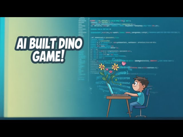 Video thumbnail for I Built the Iconic Chrome Dinosaur Game from Scratch Using Claude AI in VSCode IDE