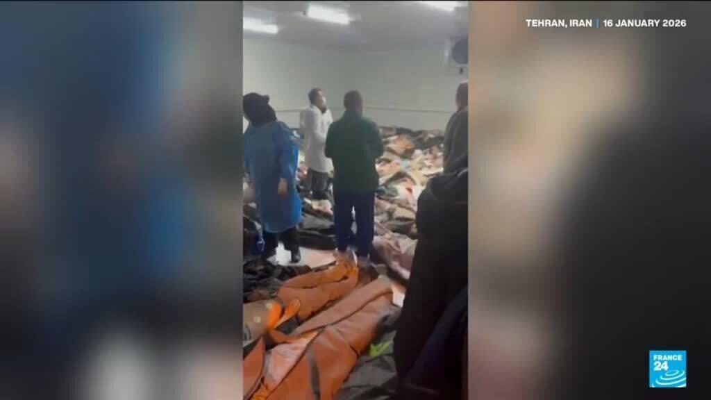 Video thumbnail for Rights group says thousands of protesters killed in Iran