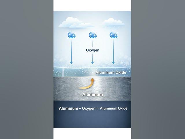 Video thumbnail for Aluminum doesn’t rust—it protects itself with an oxide layer! 🛡️#EngineeringFacts #MaterialsScience