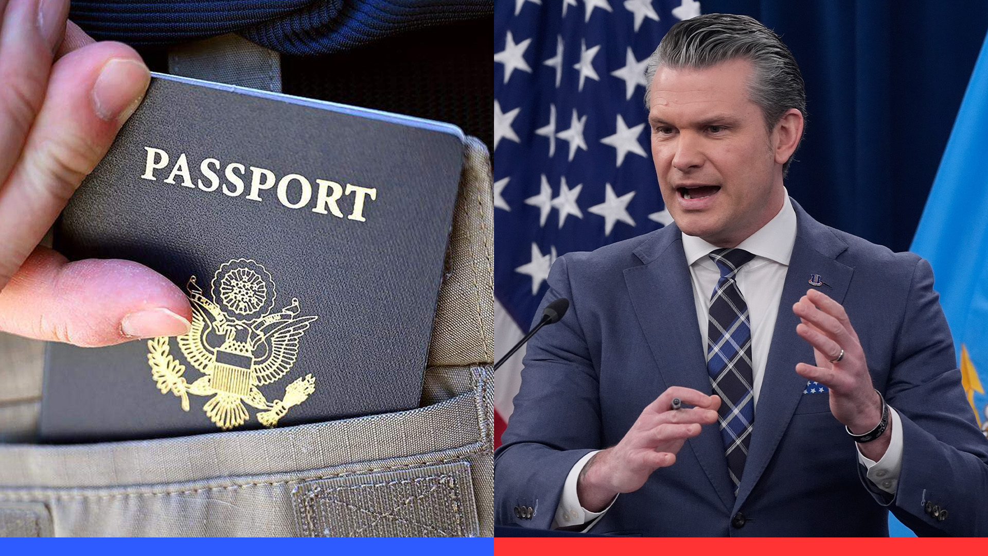 Video thumbnail for Father of service member killed in Iran disputes Hegseth claim; US issues worldwide security alert