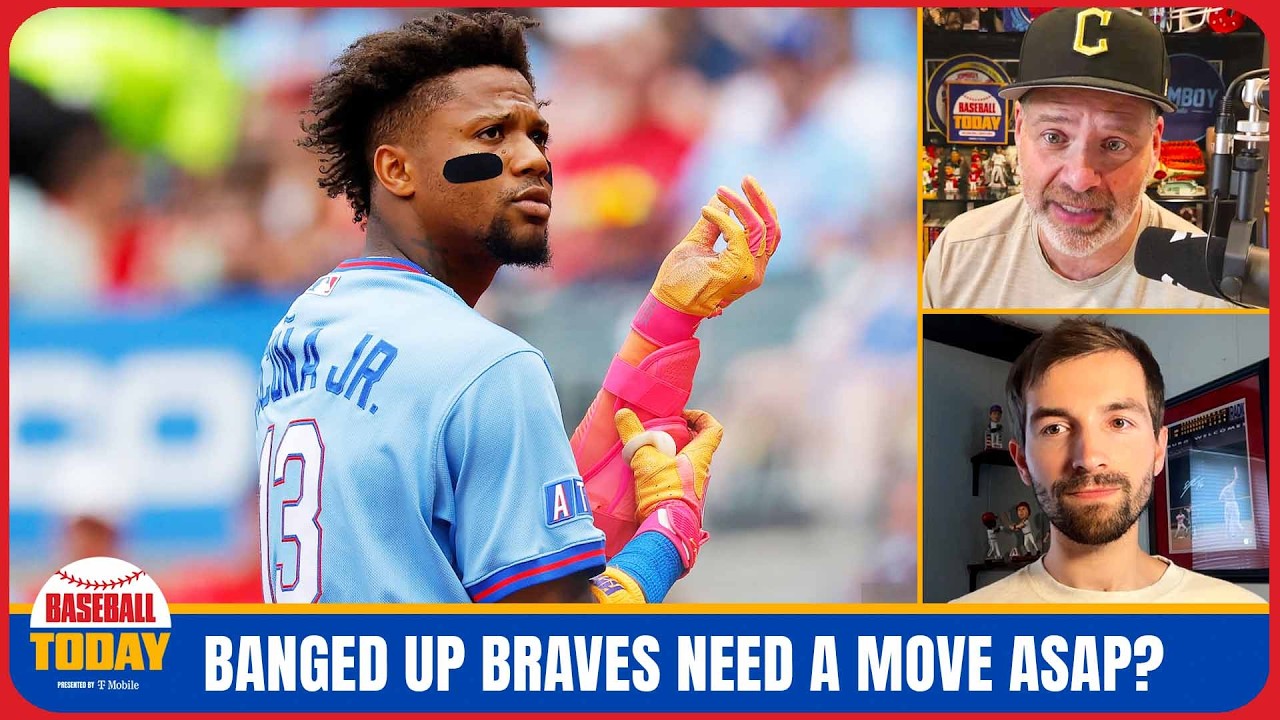 Video thumbnail for Banged up Braves need to make a trade ASAP? | Baseball Today