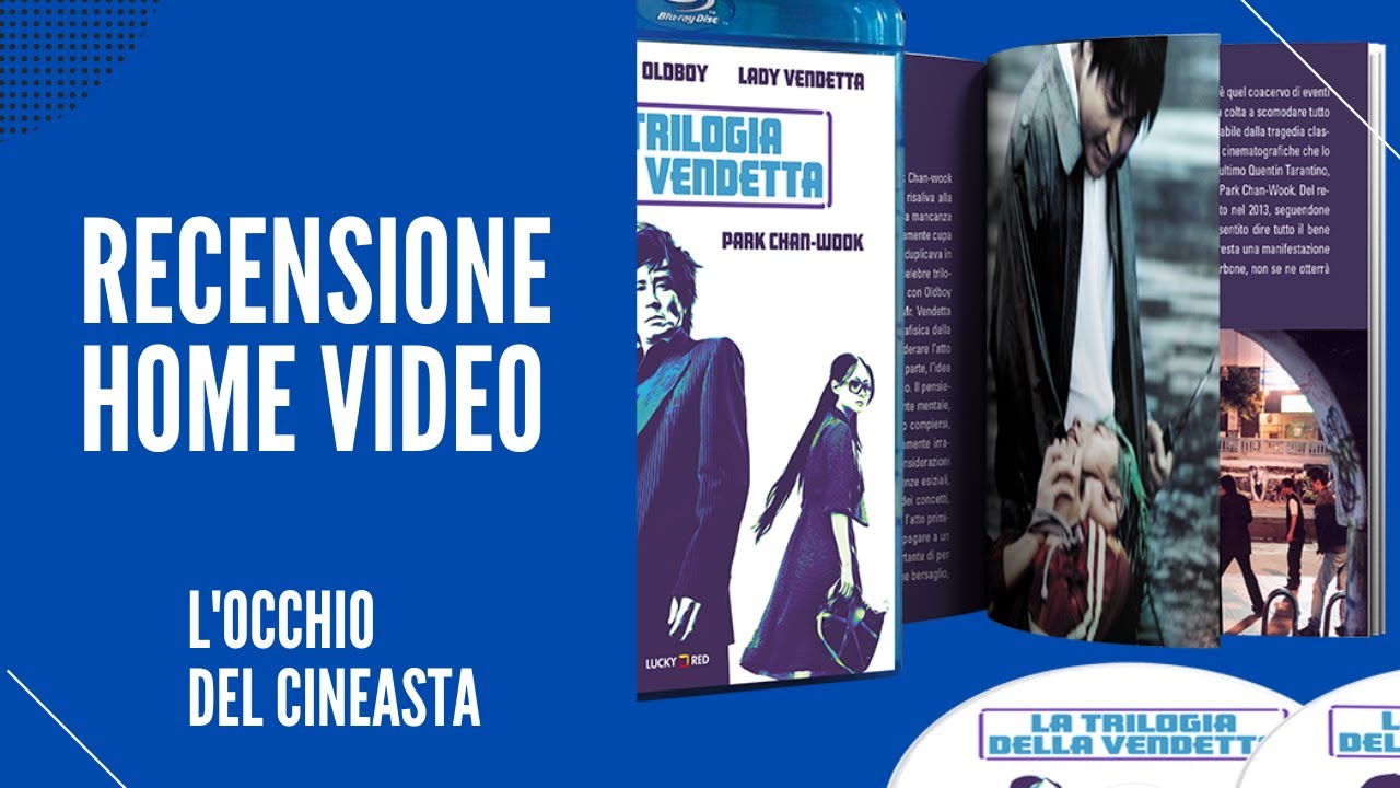 'Video thumbnail for Unboxing/recensione del Blu-ray della saga La trilogia della vendetta - Edizione Giugno 2023'