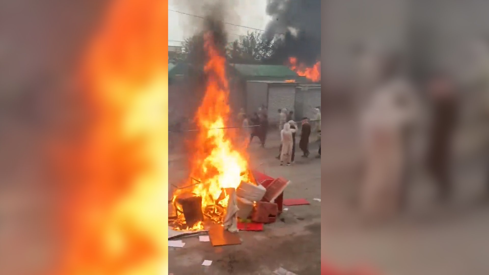 Video thumbnail for Violence in Pakistan over emergency rule in Imran Khan stronghold
