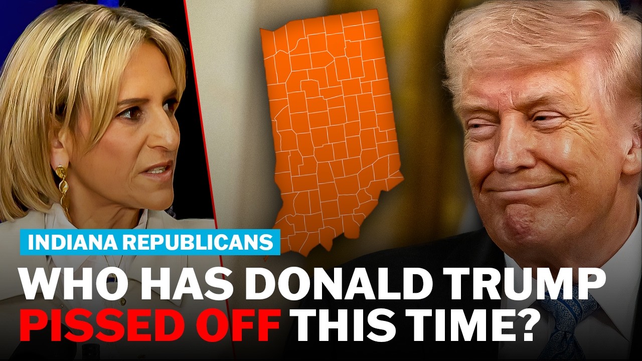 Video thumbnail for Trump's Epic Fury...with Indiana Republicans | The News Agents USA