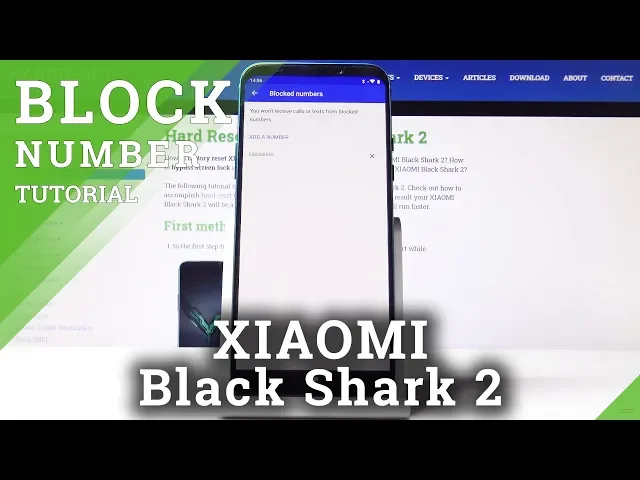 Video thumbnail for How to Block Numbers on Xiaomi Black Shark 2 – Block Calls & Texts