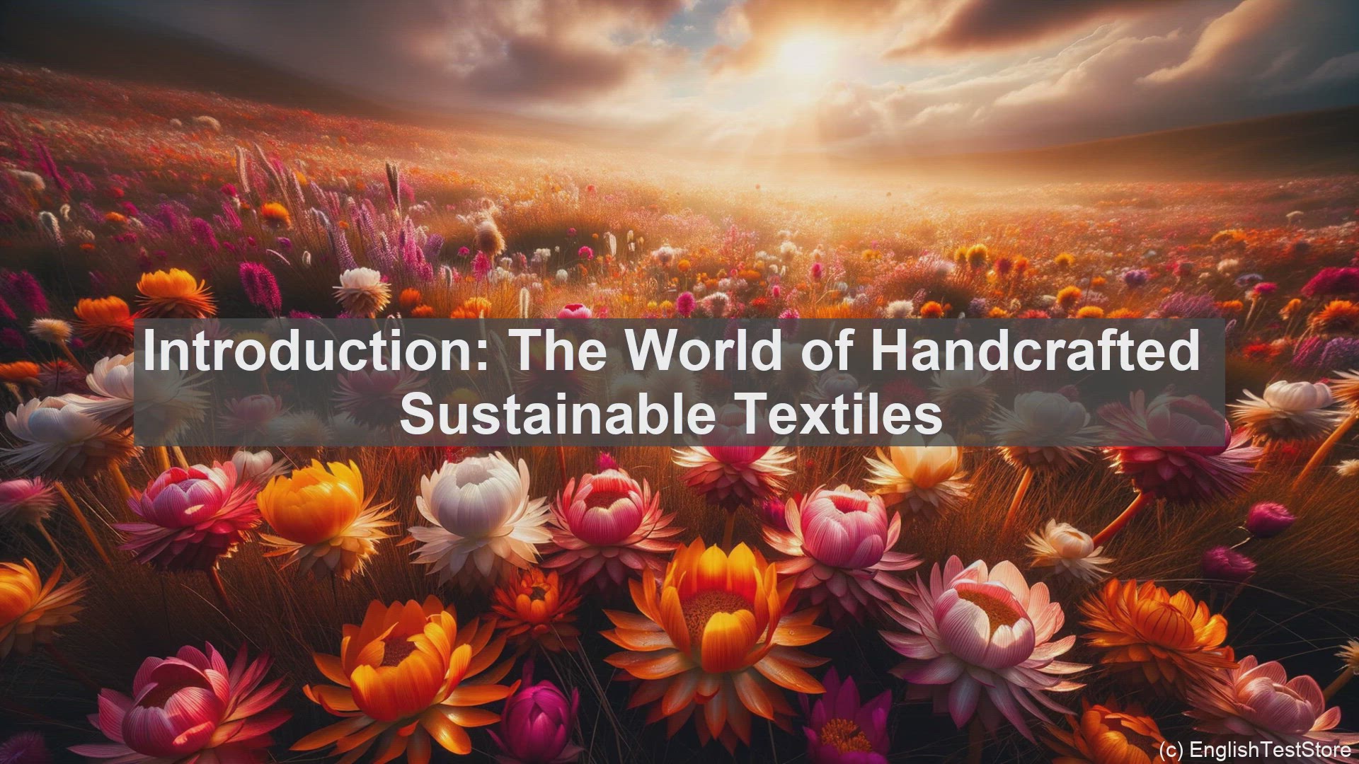 'Video thumbnail for Top 10 Sentences for Understanding Handcrafted Sustainable Textiles'