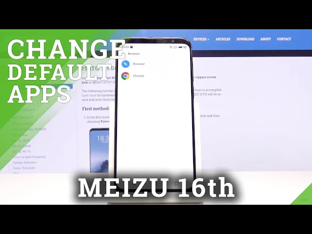 Video thumbnail for How to Set Up Default Browser in MEIZU 16th – App Customization