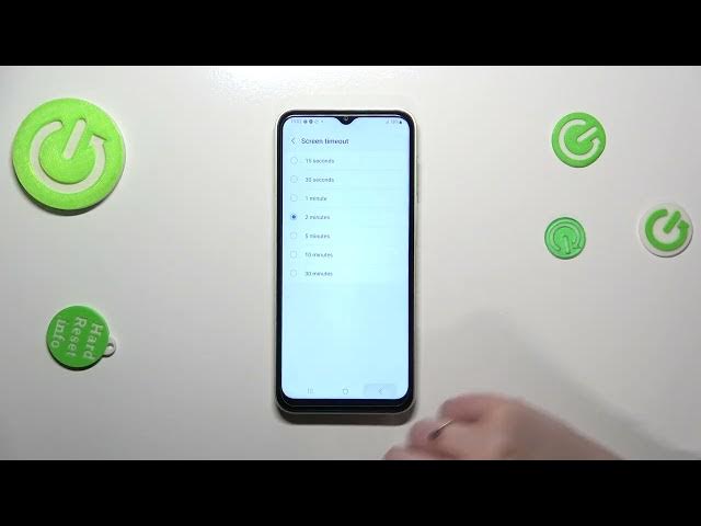 Video thumbnail for How to Adjust Screen Sleep Time in Samsung Galaxy M14 - Choose Screen Time