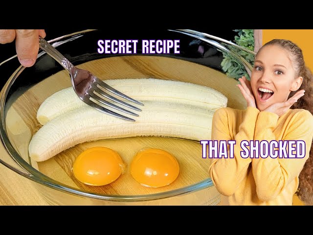 Video thumbnail for You Won’t Believe What Banana Mix Eggs 🍌🥚 And Cinnamon 🌰 Can Do 🤯🔥