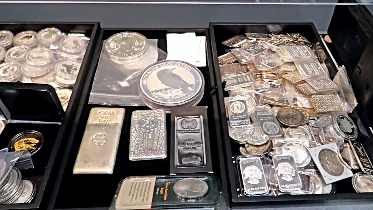 'Video thumbnail for Selling $50,000 Gold Silver Stack to a Coin Store'