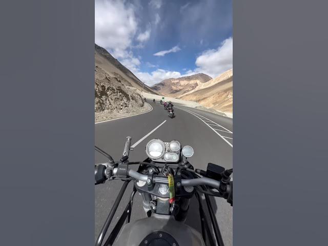 Video thumbnail for bike riding in ladakh#shortvideo